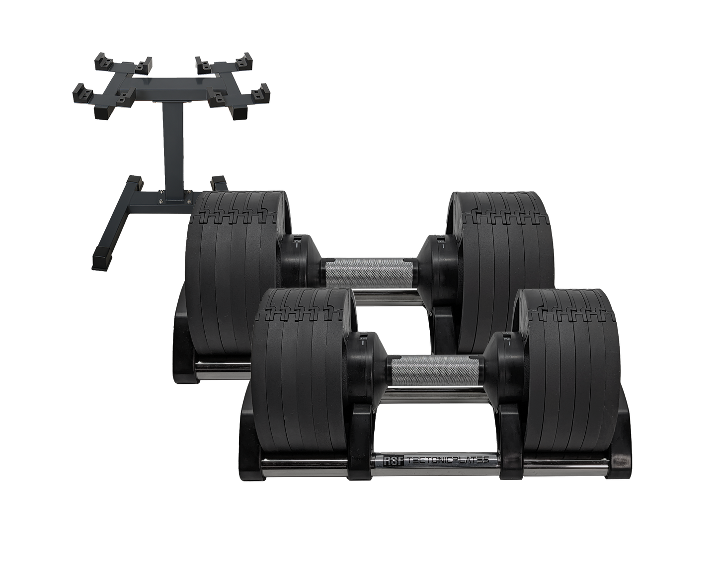 TectonicPlates 1.0 Adjustable Dumbbell (4kg Increments)