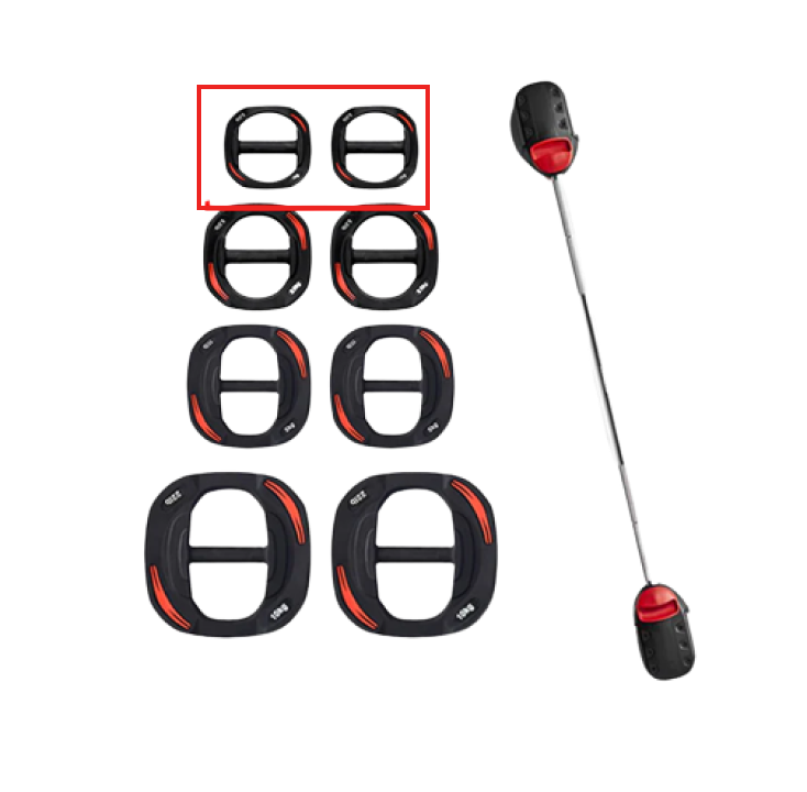 RSF RumbleSlates 2kg Plates *Upgrade ONLY* (2 x 1kg Plates)