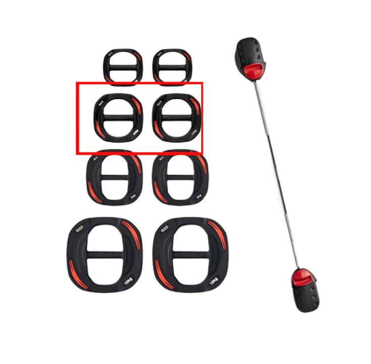 RSF RumbleSlates 5kg Plates *Upgrade ONLY* (2 x 2.5kg Plates)