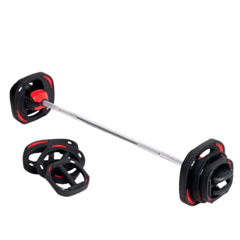 RSF RumbleSlates QuickRelease Barbell and Plate Set