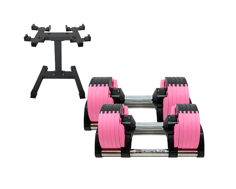 TectonicPlates 1.0 Adjustable Dumbbell (4kg Increments)