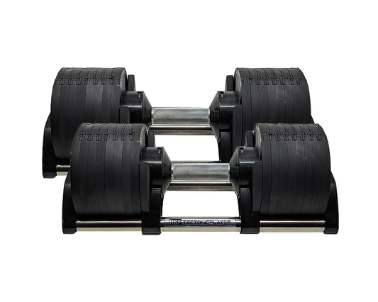 TectonicPlates 1.0 Adjustable Dumbbell 4kg Increments Rock Solid Fitness Canada